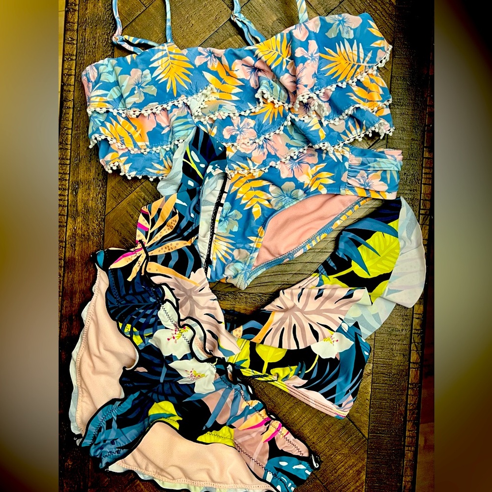 Two Girls Swim Suits